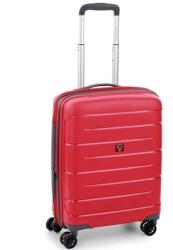 Roncato FLIGHT DLX piros négykerekes, bővíthető zippes kabinbőrönd R-3463