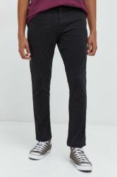 Superdry pantaloni barbati, culoarea negru, cu fason chinos 9BYY-SPM0LS_99X