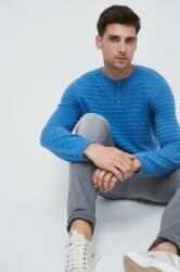 MEDICINE pulover de bumbac barbati, culoarea turcoaz, light ZBYY-SWM030_66M