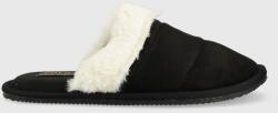 Ralph Lauren papuci de casa Kelcie , culoarea negru 9BYY-KLD02P_99X