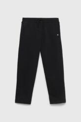 Abercrombie & Fitch pantaloni de trening pentru copii culoarea negru, neted 9BYY-SPB0CW_99X