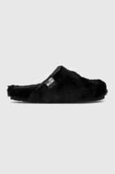 Love Moschino papuci de casa culoarea negru 9BYY-KLD08K_99X