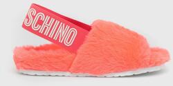 Love Moschino papuci de casa culoarea roz 9BYY-KLD08O_30X