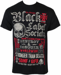 Plastic head тениска метална мъжки Black Label Society - Унищожи & Покори - PLASTIC HEAD - PH9614