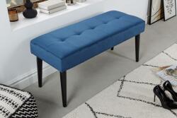 LuxD Design ülőpad Bailey 95 cm kék bársony