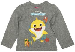 EPlus Тениска за момче с дълги ръкави - Baby Shark сива Размер - деца: 110