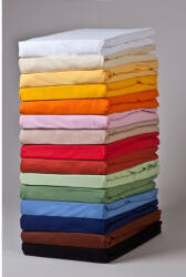 Abotex Világos sárga pamut Jersey gumis lepedő 70x140 cm