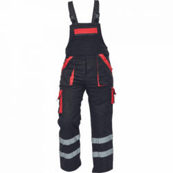 CERVA Max Téli Kantáros Nadrág Fekete/Piros 58 (0302031065058)