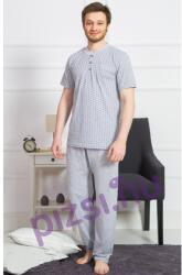 Vienetta Hosszúnadrágos gombos férfi pizsama (FPI0041 M)