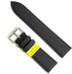 Morellato Curea de ceas Neagra Morellato Diving Technic Material Water Resist - 18mm, 20mm, 22mm, 24mm (A01X5618A05019CR)