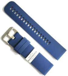 Morellato Curea de ceas Albastra Morellato Byte (EC) Silicon - 18mm, 20mm, 22mm (A01X5654187062SB)