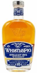 WhistlePig 15 Ani Straight Rye Whiskey 0.7L, 46%