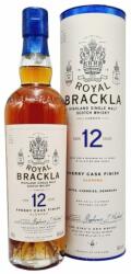 Royal Brackla 12 Ani Sherry Cask Finish Whisky 0.7L, 46%