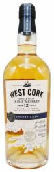 West Cork 12 Ani Sherry Cask Whiskey 0.7L, 43%