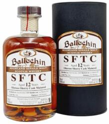 Ballechin 12 Ani 2009 Oloroso Sherry Cask Whisky 0.5L, 58%