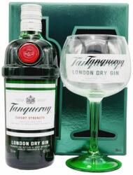 Tanqueray Dry Gin 0.7L+1 Pahar, 43.1%