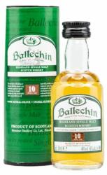 Ballechin 10 Ani Whisky 0.05L, 46%
