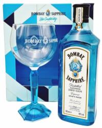 Bombay Sapphire Gin 0.7L+1 Pahar, 40%