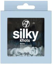 W7 Set elastice pentru păr, 6 buc - W7 Cosmetics Silky Knots Marine 6 buc