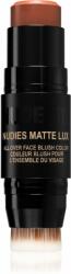 Nudestix Nudies Matte Lux multifunkcionális smink a szemre, az ajkakra és az arcra árnyalat Dolce Darlin' 7 g