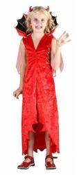 GoDan Costum Diavoliță cu coarne si guler - 110-120 cm (87635/110) Costum bal mascat copii