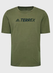 Adidas Tricou Terrex Classic Logo HF3283 Verde Regular Fit