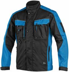 CXS Munkavédelmi kabát SIRIUS BRIGHTON - Fekete / kék | 54 (1010-001-815-54)