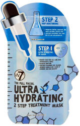 W7 Masca Coreeana tratament pentru hidratare intensa W7 Ultra Hydrating 2 Step Face Mask, 23 g + 3 g