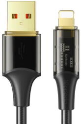 Mcdodo Cablu Amber Series Fast Charging Lightning, 1.2m Black-T. Verde 0.1 lei/ buc (CA-2080) - pcone