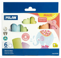 MILAN Creta color asfalt Maxi Milan, 6 bucati (247206)