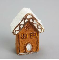  Mini mézeskalács házikó havas tetővel 6, 2cm (70-1482)