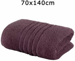 Ralex Pucioasa Prosop baie bumbac, 70x140cm, 550g mp, linii, mov inchis-G069 (G069) Prosop