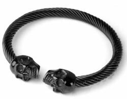 ETNOX Brăţară ETNOX - Double Skull - SA111B