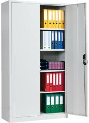Plus Mobilier Fiset metalic Premium 4 polite+baza, 180x80x35 cm, vopsit gri, 60kg/polita, dulap metalic neasamblat gri Fiset metalic 2 4 60 kg 800x350x1800 (61004488) Dulap arhivare