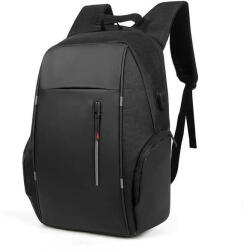 Astrum LB210 bélelt laptop hátizsák / táska 18"-ig beépített külső USB-porttal fekete