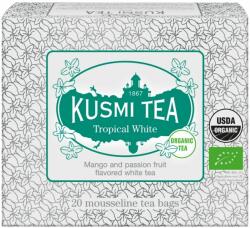 Kusmi Tea Ceai alb TROPICAL, 20 pliculețe de ceai de muselină, Kusmi Tea