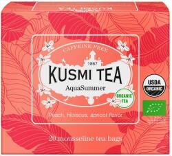 Kusmi Tea Ceai de fructe AQUA SUMMER, 20 pliculețe de ceai de muselină, Kusmi Tea