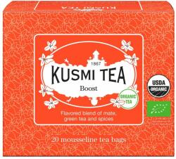 Kusmi Tea Ceai verde BOOST, 20 pliculețe de ceai de muselină, Kusmi Tea