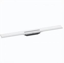 Hansgrohe RainDrain Flex oldalfal mellé zuhanylefolyó 80 cm, vágható, matt fehér 56051700 (56051700)
