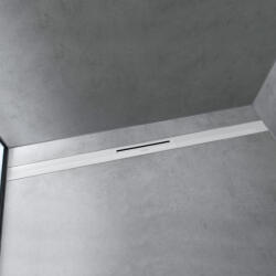 Hansgrohe RainDrain Flex vágható zuhanylefolyó 100 cm, matt fehér 56046700 (56046700)