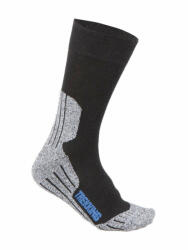 Proact Uniszex zokni Proact PA038 Technical Trekking Socks -43/46, Black/Grey