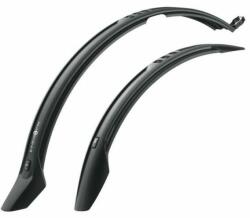 SKS Velo 65 Mountain felpattintható műanyag sárvédő szett, 26-27, 5 colos kerékpárokhoz, 65 mm, kiegészítő pálca nélkül, fekete - bikepro - 8 190 Ft