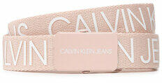 Calvin Klein Jeans Calvin Klein Curea pentru copii Logo Ck Belt IU0IU00316 Roz