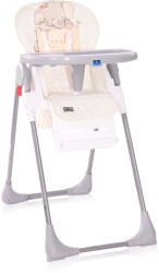 Lorelli Cryspi dönthető háttámlás multifunkciós etetőszék - Szürke elefánt