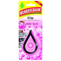 Wunder-Baum Odorizant Auto Clip Wunder-baum Bubble Gum - ascoauto
