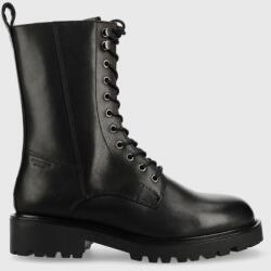 Vagabond Shoemakers bőr bakancs Kenova fekete, női, téliesített, lapos talpú - fekete Női 37