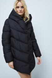 Medicine rövid kabát női, fekete, téli - fekete L - answear - 43 990 Ft