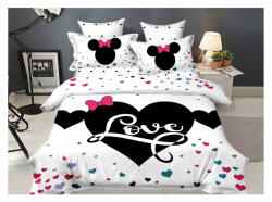 Sonia Home Lenjerie de pat Mickey Mouse, bumbac finet, 6 piese, Love-A302 (A302)