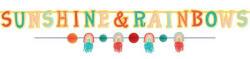 Amscan Retro Rainbow felirat 176 cm (DPA120766)