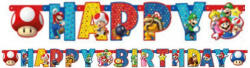 Super Mario Happy Birthday felirat 190 cm (DPA9901542) - kidsfashion